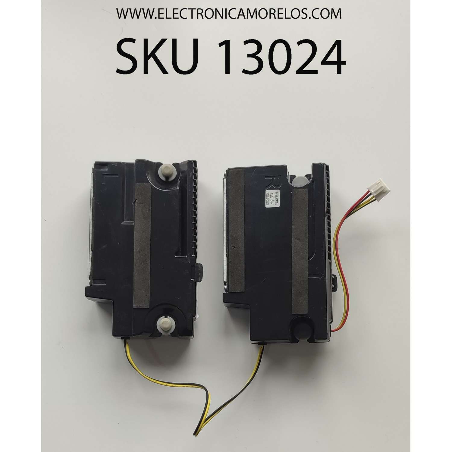  KIT DE BOCINAS PARA TV SAMSUNG / NUMERO DE PARTE BN96-30338A / BN9630338A / MODELO UN28H4000AFXZA LS02	